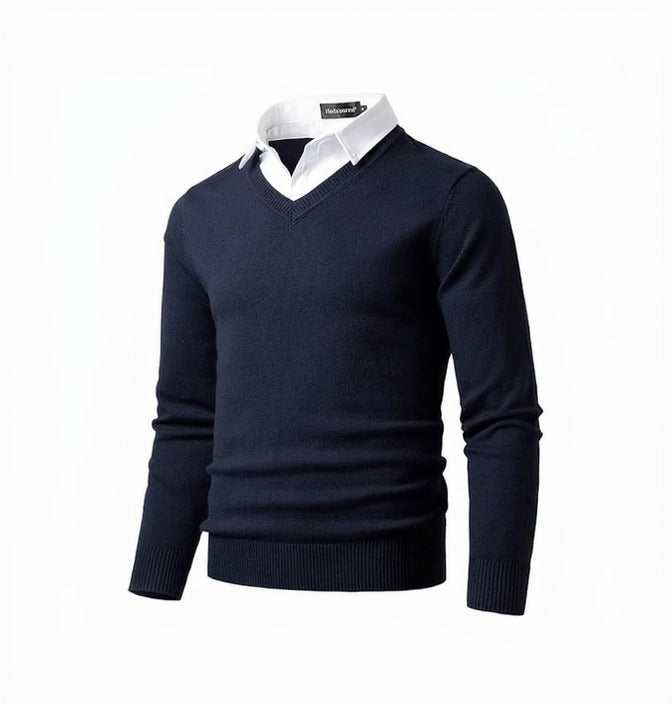 Élite V-Neck™ | Men’s Premium V-Neck Sweater