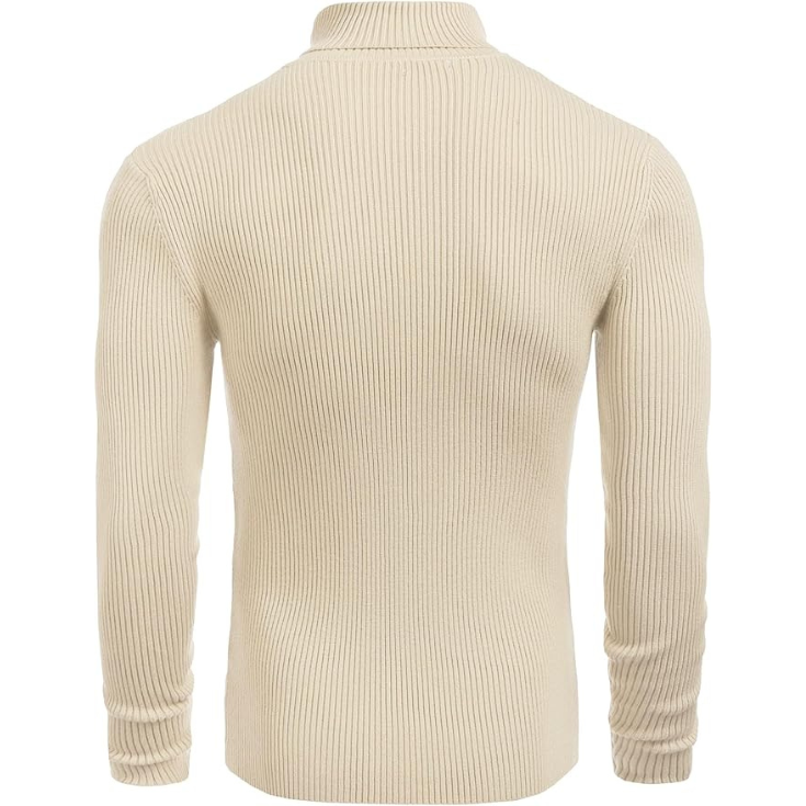 The Brelair Turtleneck — Cream