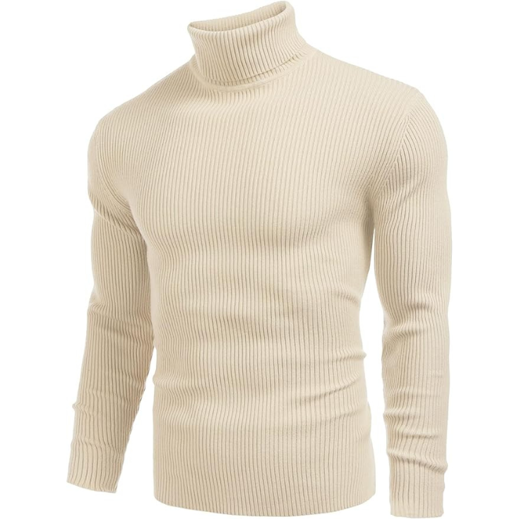 The Brelair Turtleneck — Cream