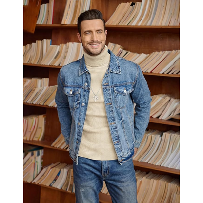 The Brelair Turtleneck — Cream