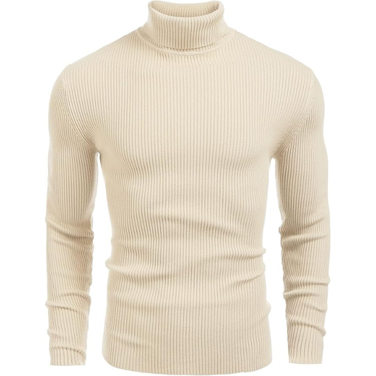 The Brelair Turtleneck — Cream